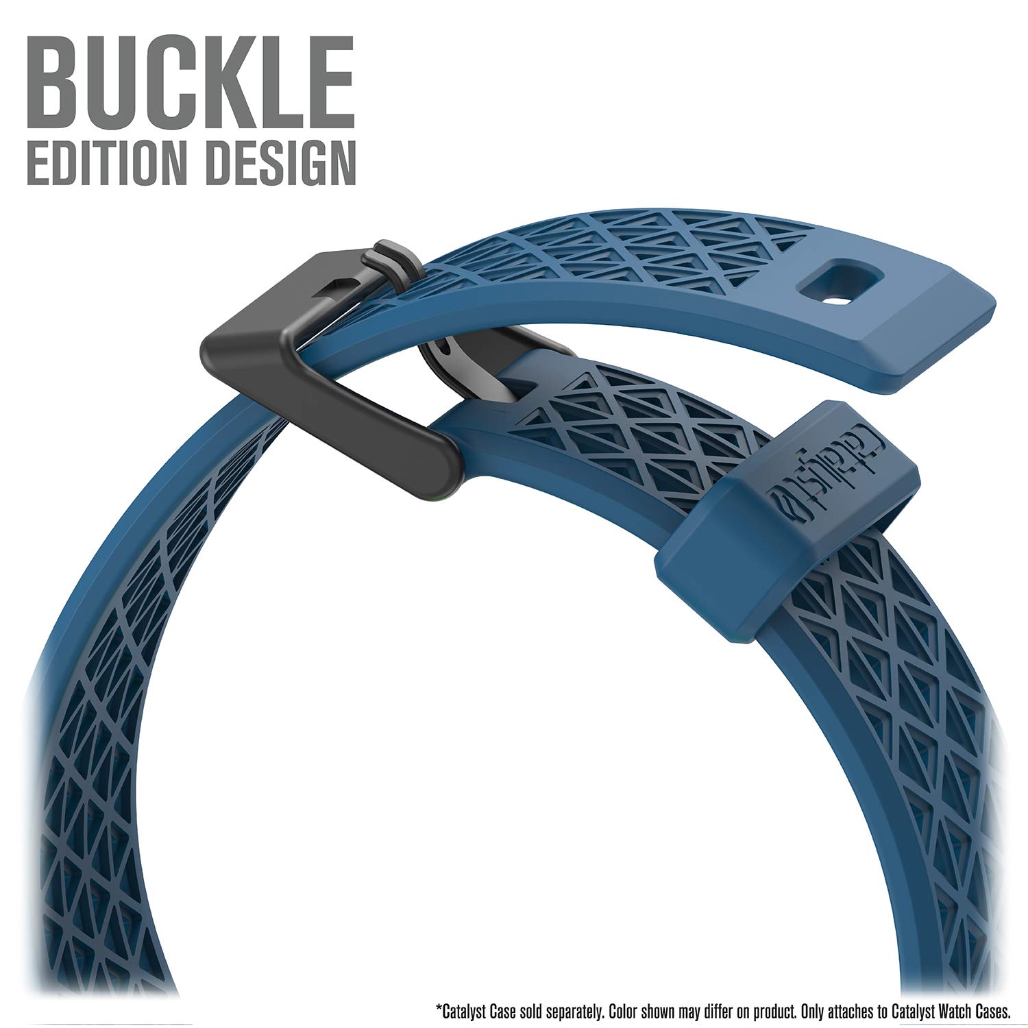 Catalyst - Apple Watch Series 6/5/4/SE (Gen 2/1), 38/40/41mm - Sport Band, Buckle Edition, Hypoallergenic, Breathable, Sports Wristband Replacement Band Without connectors - Army Green - Image 4