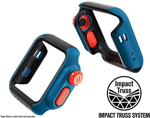 Catalyst Designed for Apple Watch Impact Case 38mm Series 3 & 2 Rugged Protective Case by Catalyst, Drop Proof Shock Proof Impact Resistant Designed for Apple Watch Case, Blueridge/Sunset - Image 8