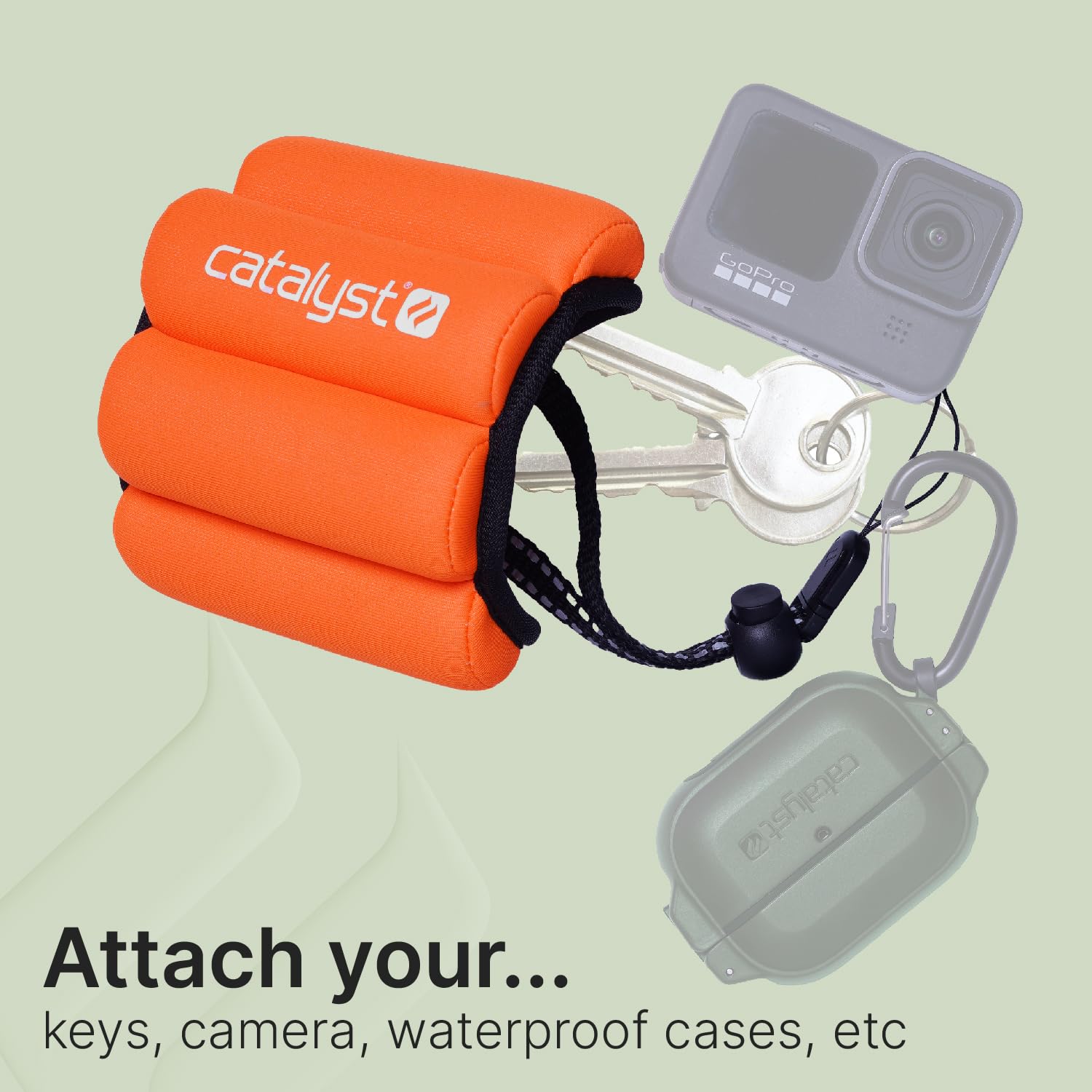 Catalyst Floating Wrist Lanyard - Waterproof Floating Wrist Strap for Phone, iPhone and Camera, Ideal Flotation Strap for Beach Vacation, Water Sports and Adventures - Image 3