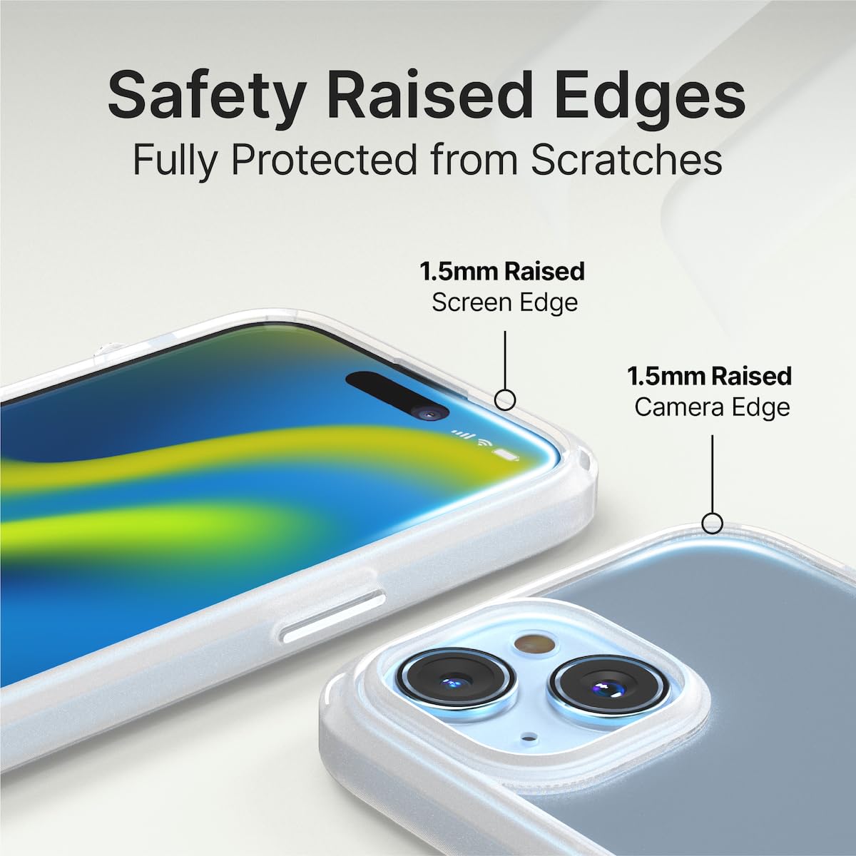 Catalyst Influence Case for iPhone 14 Pro Max, Compatible with MagSafe, Drop Proof, Fingerprint Resistant, Durable, Easy to Clean and Install, 30% Louder Forward Audio. Lanyard Included – Frosted - Image 3