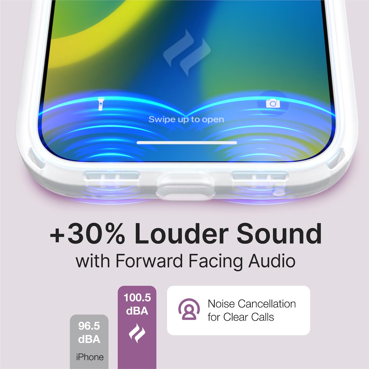 Catalyst Influence Case for iPhone 14 Pro Max, Compatible with MagSafe, Drop Proof, Fingerprint Resistant, Durable, Easy to Clean and Install, 30% Louder Forward Audio. Lanyard Included – Frosted - Image 5