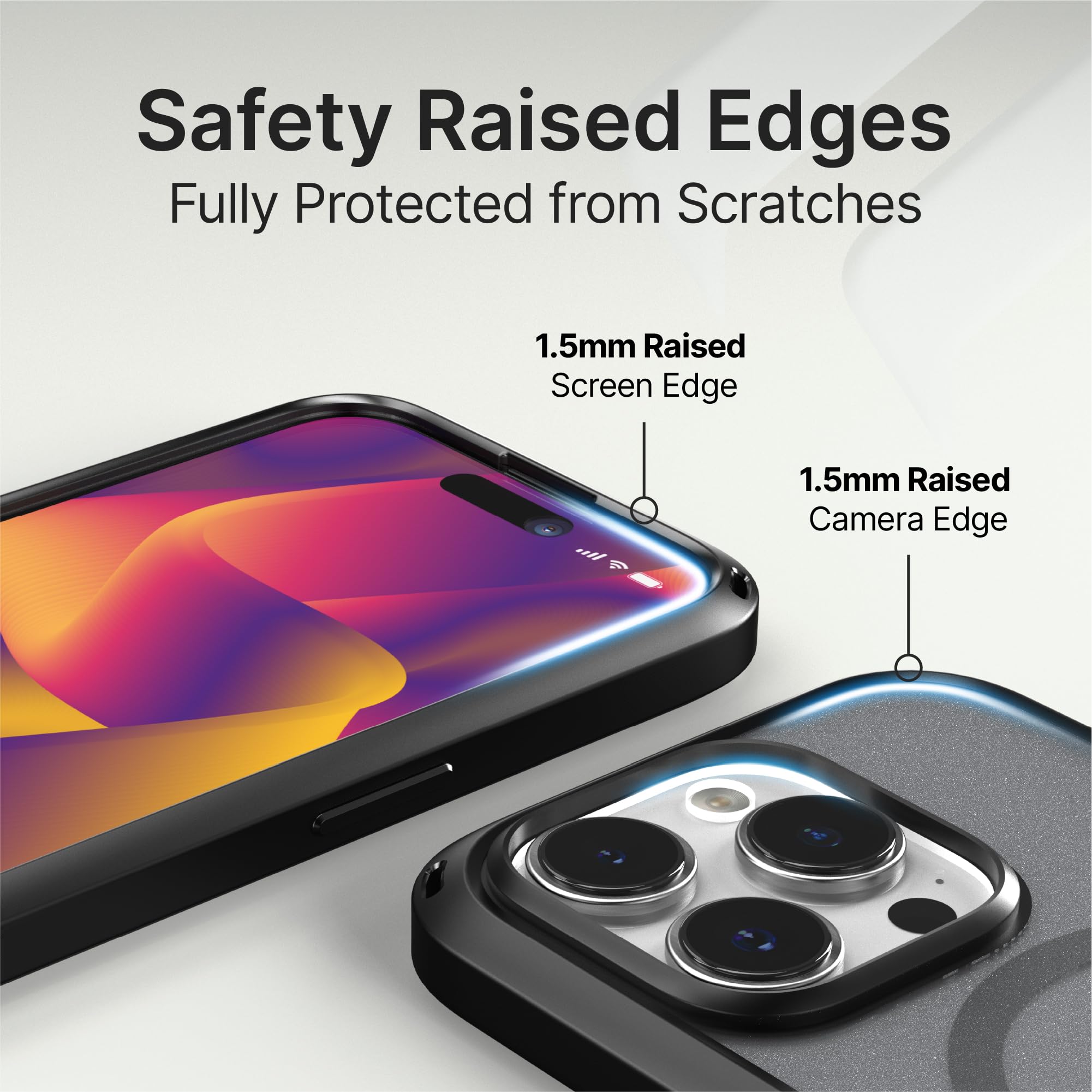 Catalyst Influence Case for iPhone 15 Plus, Military Grade Protection Case for iPhone 15 Plus with Magsafe, Wireless Charging Compatible Case with Lanyard, Fingerprint Resistant, Louder Audio Clear - Image 4