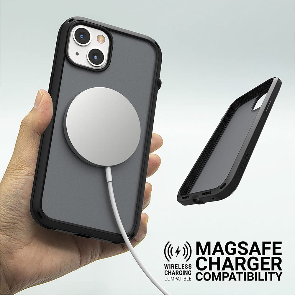 Catalyst iPhone 13 Case Influence Series Slim Case, Finger-Print Safe Cases, Drop Proof Phone, with Lanyard (Stealth Black) - Image 4