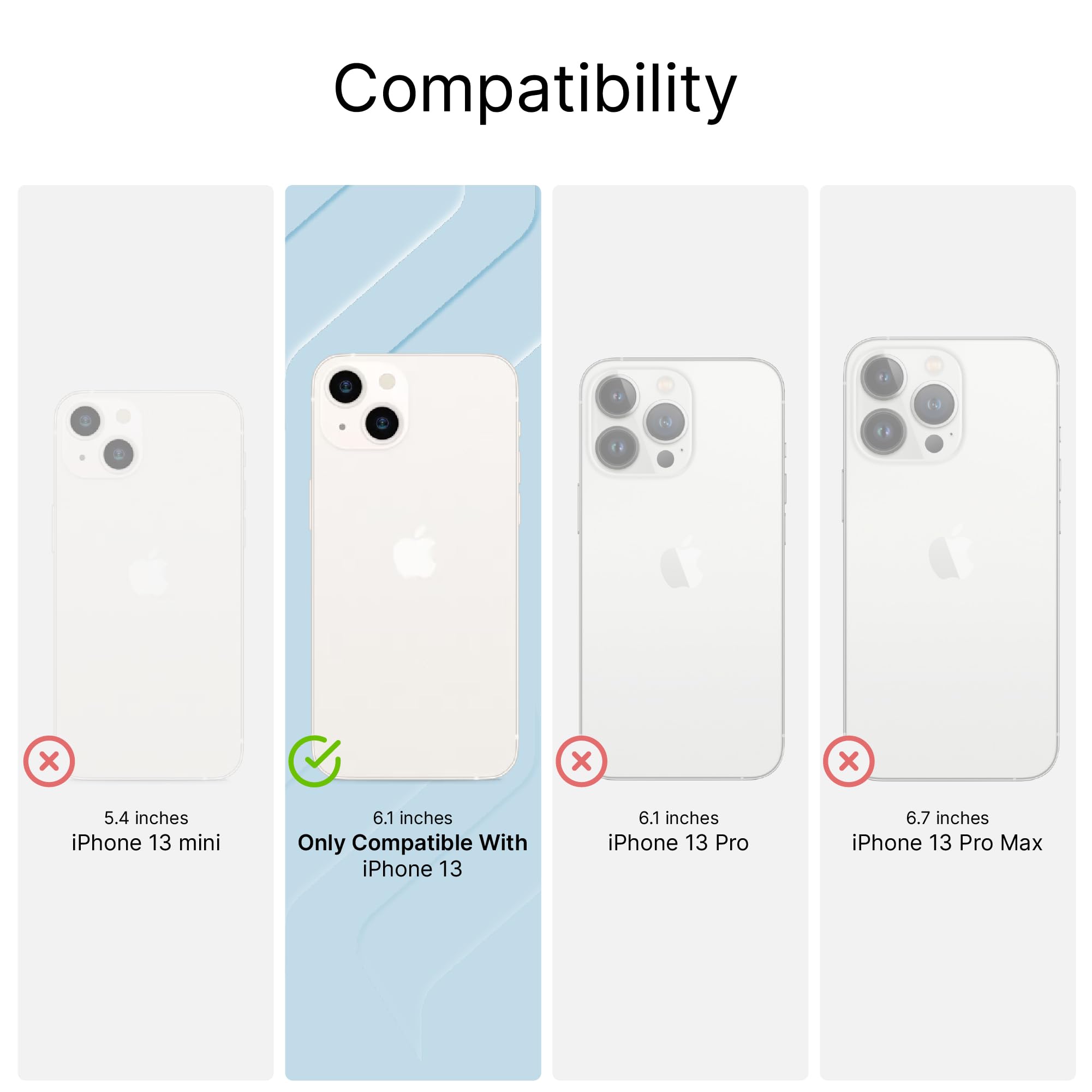 Catalyst iPhone 13 Case Influence Series Slim Case, Finger-Print Safe Cases, Drop Proof Phone, with Lanyard (Stealth Black) - Image 6