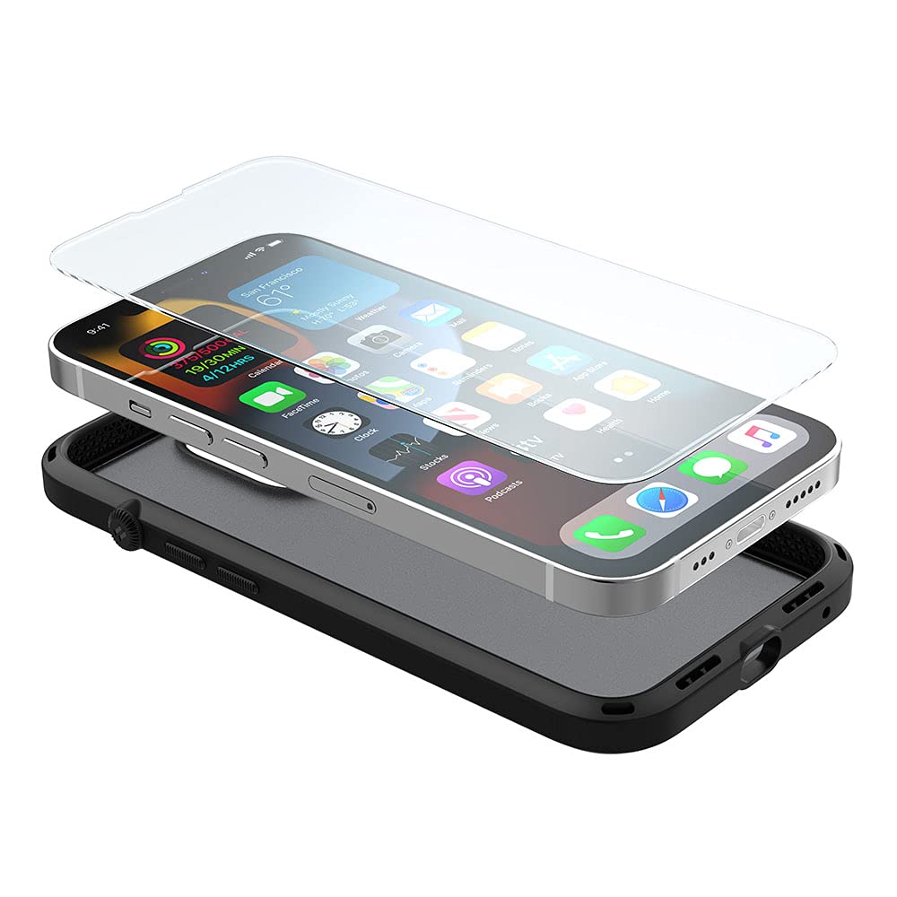 Catalyst iPhone 13 Case Influence Series Slim Case, Finger-Print Safe Cases, Drop Proof Phone, with Lanyard (Stealth Black) - Image 9