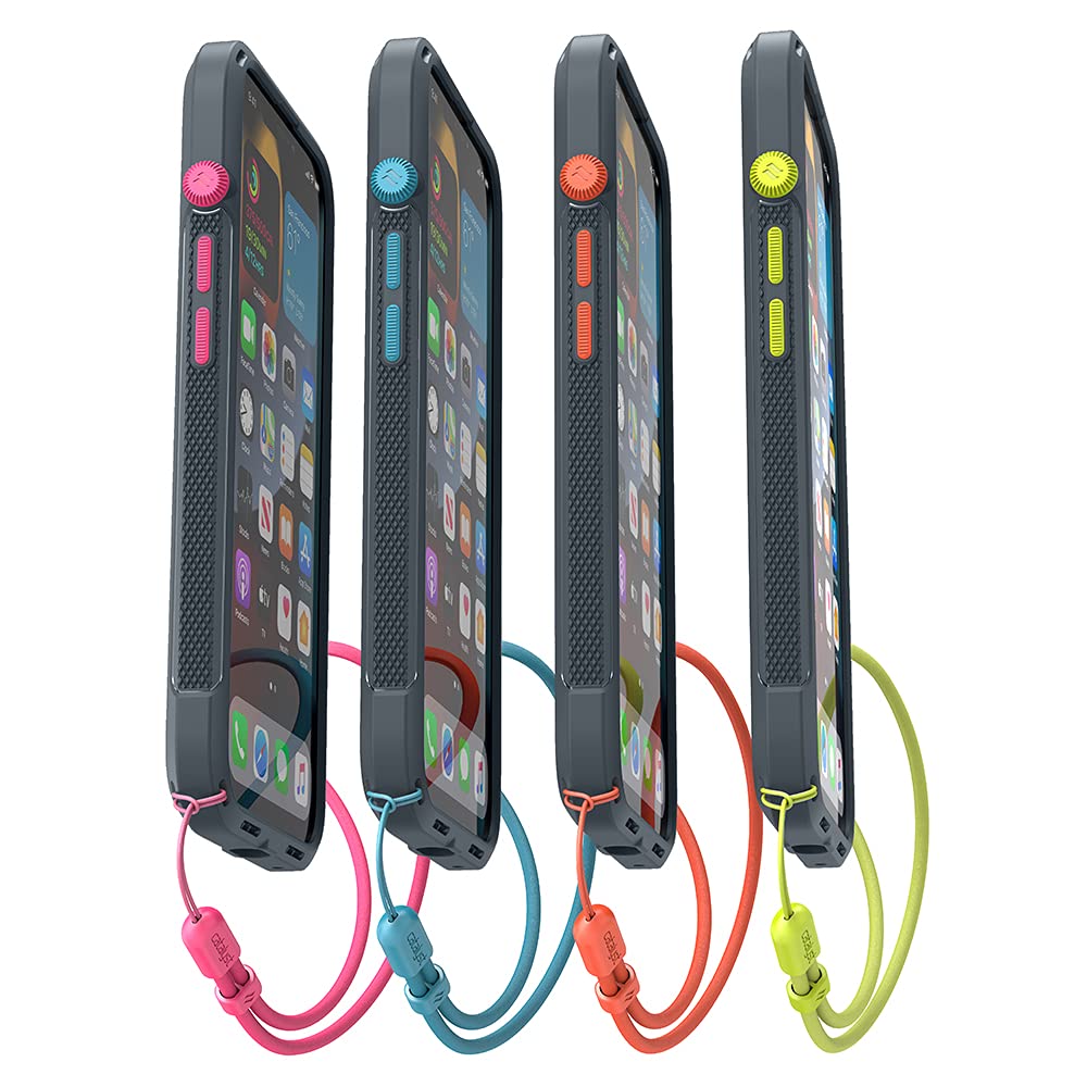 Catalyst iPhone 13 Case Vibe Series, Compatible with MagSafe, Drop Proof Protection, Slim Case Design, with Lanyard (Battleship Grey) - Image 7