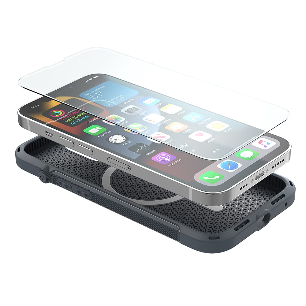Catalyst iPhone 13 Case Vibe Series, Compatible with MagSafe, Drop Proof Protection, Slim Case Design, with Lanyard (Battleship Grey) - Image 9