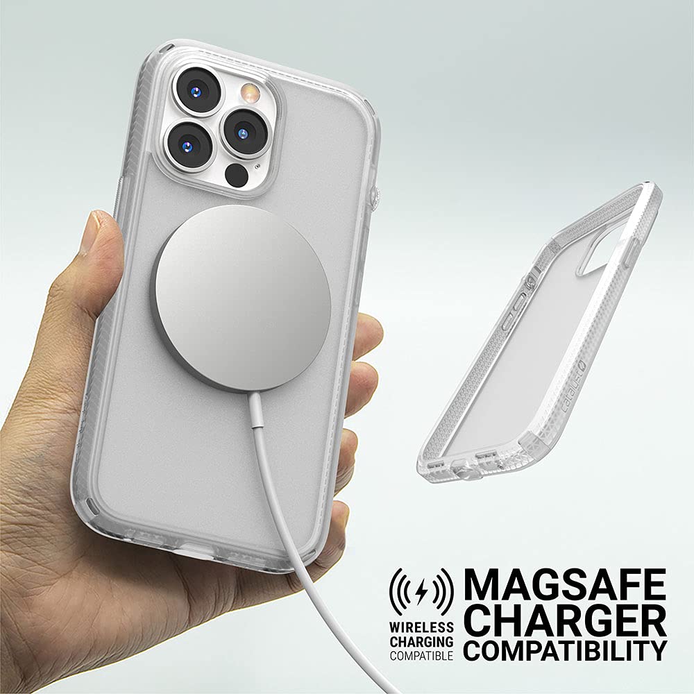 Catalyst iPhone 13 Pro Case Influence Series Slim Case, Finger-Print Safe Cases, Drop Proof Phone, with Lanyard (Clear) - Image 4