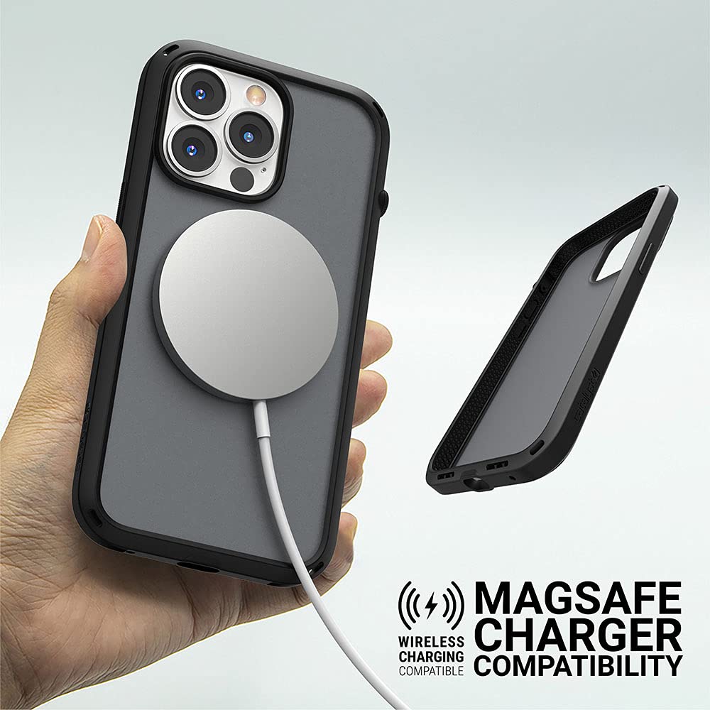 Catalyst iPhone 13 Pro Case Influence Series Slim Case, Finger-Print Safe Cases, Drop Proof Phone, with Lanyard (Stealth Black) - Image 5