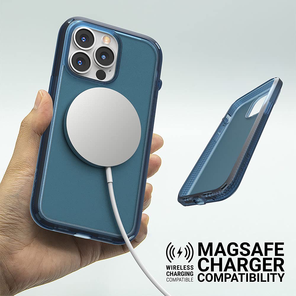 Catalyst iPhone 13 Pro Case Influence Series Slim Case, Finger-Print Safe Cases, Drop Proof Phone, with Lanyard (Pacific Blue) - Image 4