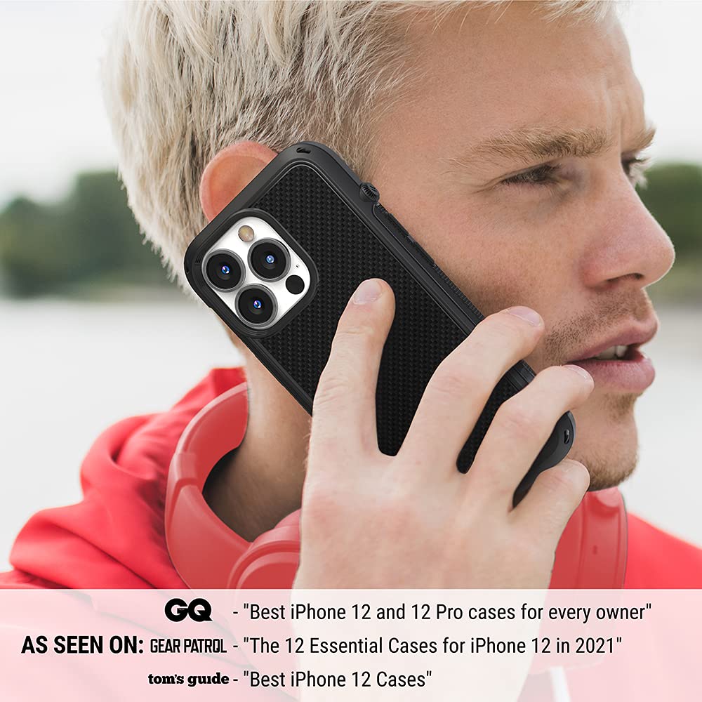 Catalyst iPhone 13 Pro Case Vibe Series, Compatible with MagSafe, Drop Proof Protection, Slim Case Design, with Lanyard (Stealth Black)… - Image 7