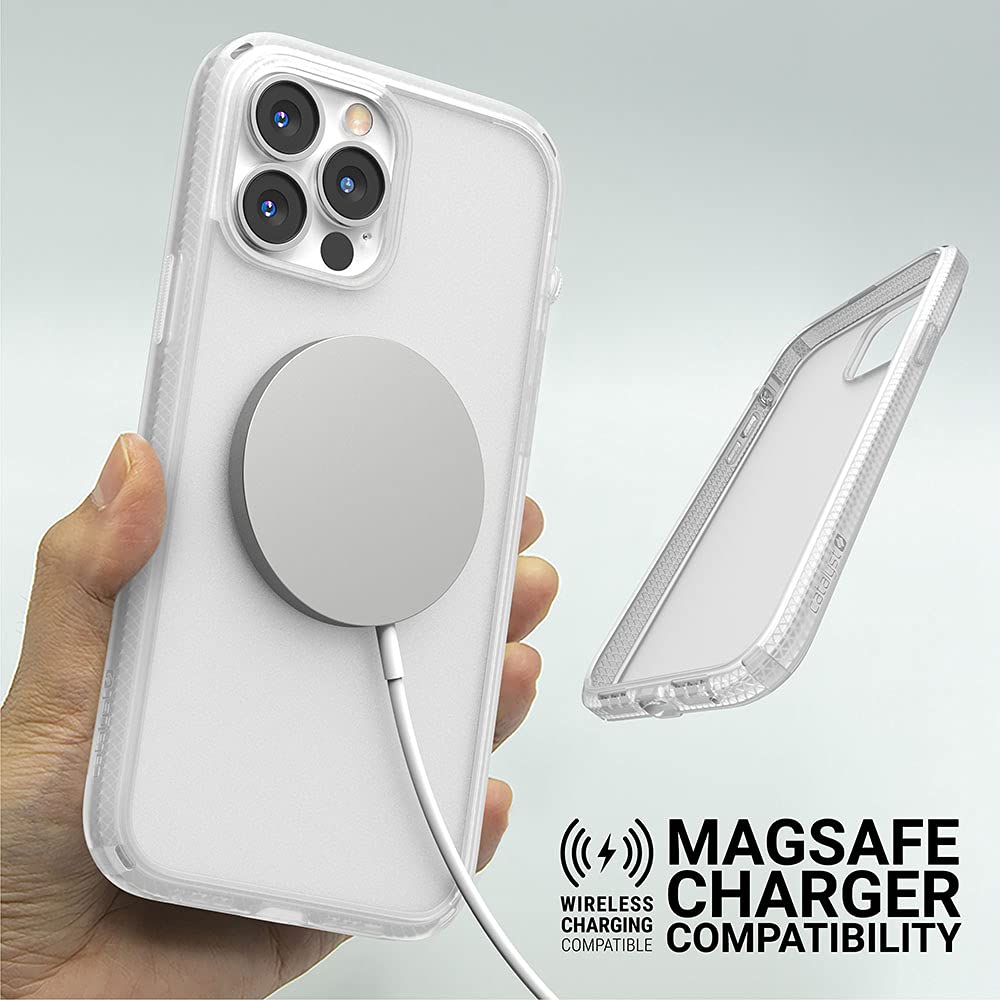 Catalyst iPhone 13 Pro Max Case Influence Series Slim Case, Finger-Print Safe Cases, Drop Proof Phone, with Lanyard (Clear) - Image 4