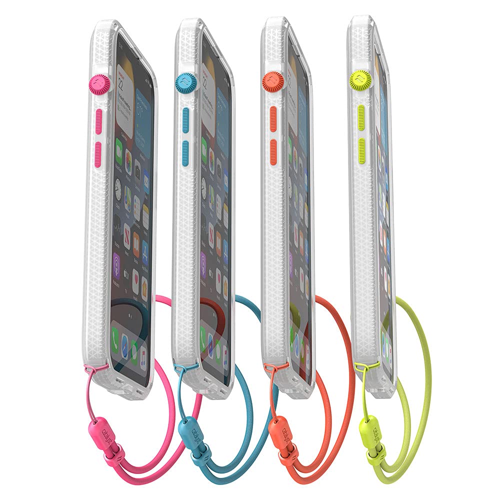 Catalyst iPhone 13 Pro Max Case Influence Series Slim Case, Finger-Print Safe Cases, Drop Proof Phone, with Lanyard (Clear) - Image 6