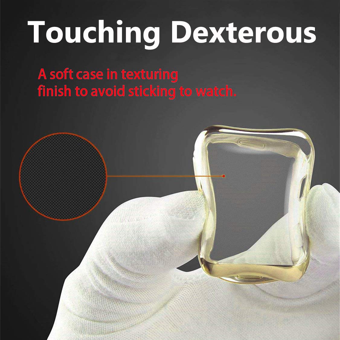 Catalyst Screen Protector Designed for Apple Watch Series 9/8/7 41 mm, Shatter & Scratch Resistant, Fingerprint Resistant, Ultra Thin, Compatible with Catalyst Active Defense Cases - Image 4
