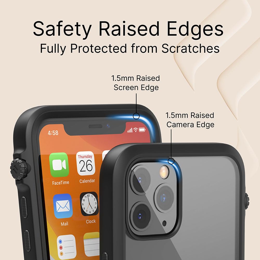 Catalyst Total Protection Case for iPhone 11 Pro Max - 5X More Waterproof iPhone 11 Pro Max Case, Highly Responsive Screen and Face id, Survives up to 65% Higher Drops - Image 4