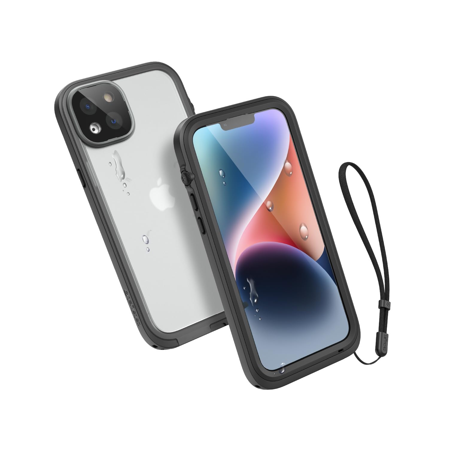 Catalyst Total Protection Case for iPhone 14 Plus - 5X More Waterproof iPhone Case, Highly Responsive Screen and Face id, Survives up to 65% Higher Drops Black