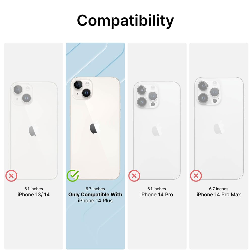 Catalyst Total Protection Case for iPhone 14 Plus - 5X More Waterproof iPhone Case, Highly Responsive Screen and Face id, Survives up to 65% Higher Drops Black - Image 2