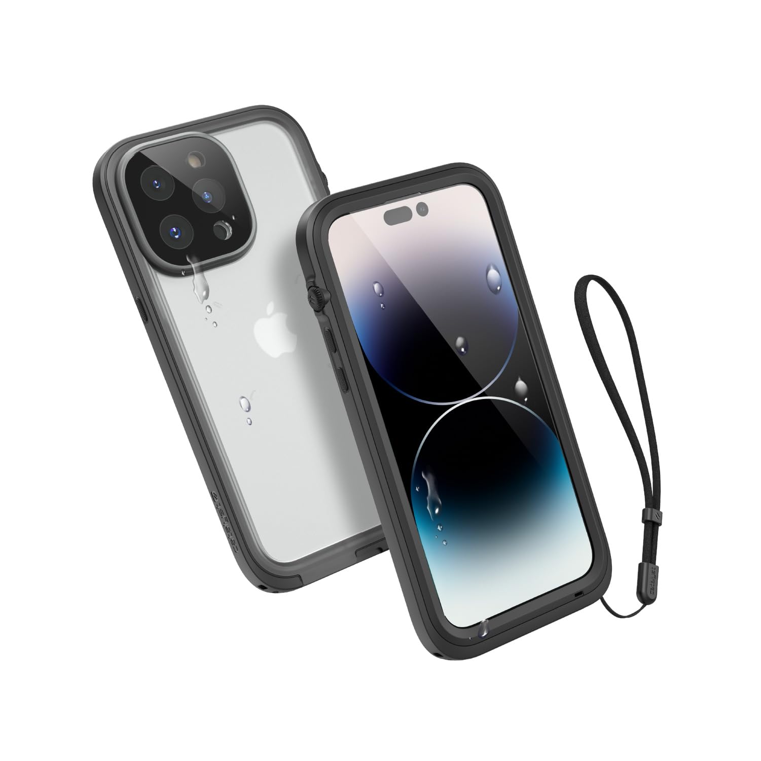 Catalyst Total Protection Case for iPhone 14 Pro Max - 5X More Waterproof iPhone Case, Highly Responsive Screen and Face id, Survives up to 65% Higher Drops Black