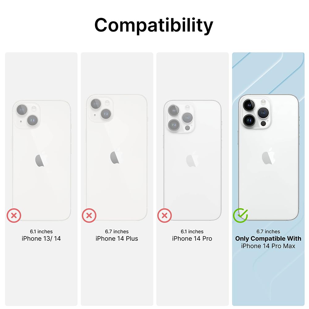 Catalyst Total Protection Case for iPhone 14 Pro Max - 5X More Waterproof iPhone Case, Highly Responsive Screen and Face id, Survives up to 65% Higher Drops Black - Image 2
