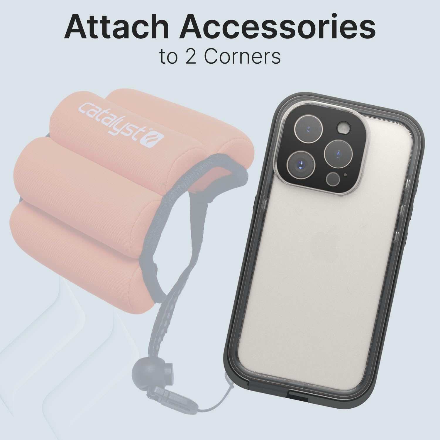 Catalyst Total Protection Case for iPhone 15 Pro Max - 5X More Waterproof iPhone Case, Highly Responsive Screen and Face id, Survives up to 65% Higher Drops Gray - Image 11