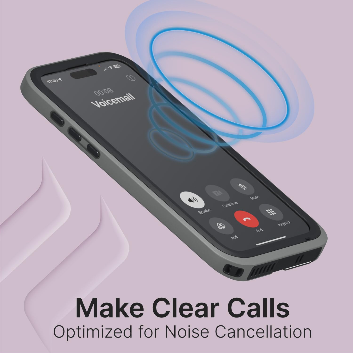 Catalyst Total Protection Case for iPhone 15 Pro Max - 5X More Waterproof iPhone Case, Highly Responsive Screen and Face id, Survives up to 65% Higher Drops Gray - Image 8