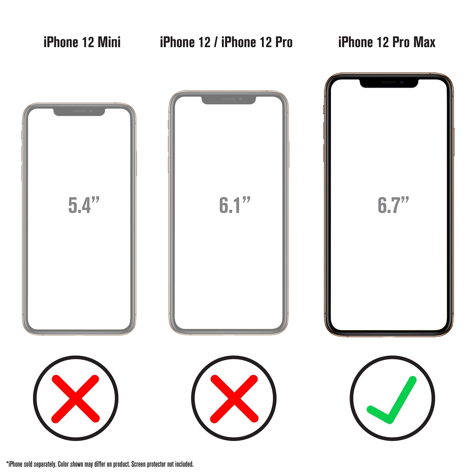 Catalyst Vibe Series Case Designed for iPhone 12 Pro Max, Patented Rotating Mute Switch, 10ft Drop Proof, Compatible with MagSafe, Crux Accessories Attachment System Army Green - Image 8